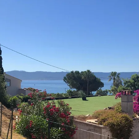 4 Couchages, Climatise A 150m De La Route Des Sanguinaires, Parking Prive Lejlighed