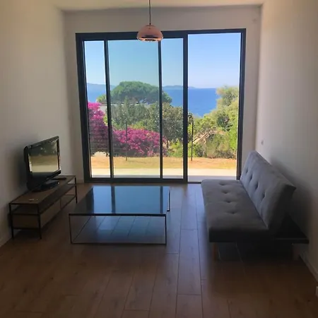 Appartement 4 Couchages, Climatisé A 150m De La Route Des Sanguinaires, Parking Privé