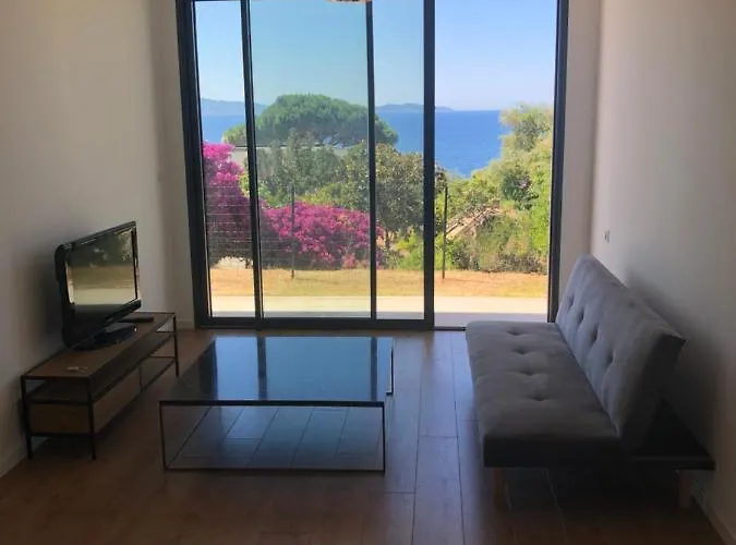 Appartement 4 Couchages, Climatisé A 150m De La Route Des Sanguinaires, Parking Privé