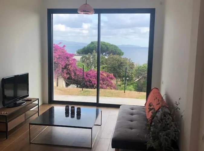 4 Couchages, Climatisé A 150m De La Route Des Sanguinaires, Parking Privé *