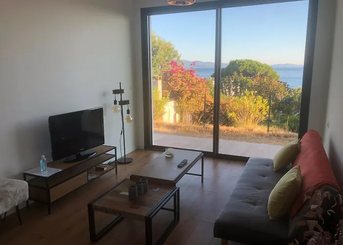 4 Couchages, Climatisé A 150m De La Route Des Sanguinaires, Parking Privé